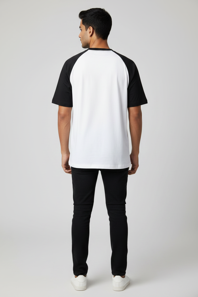 Back View - White/Black