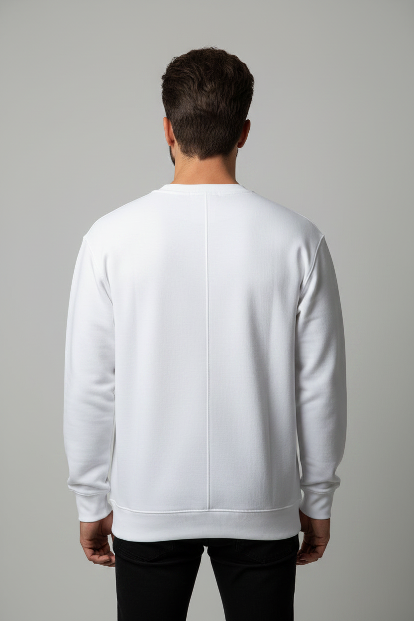 Back View White