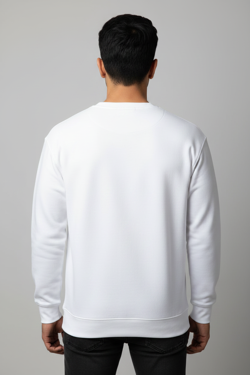 Back View White