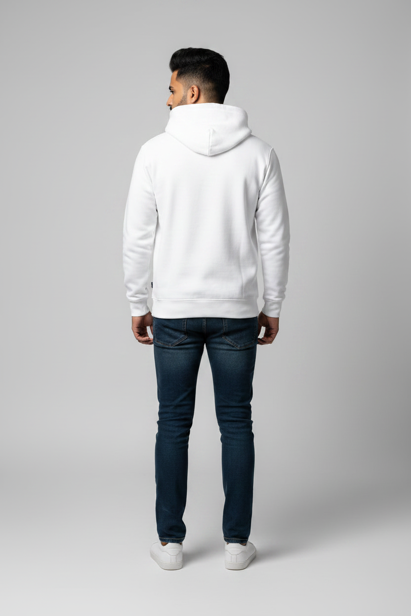 Back View White