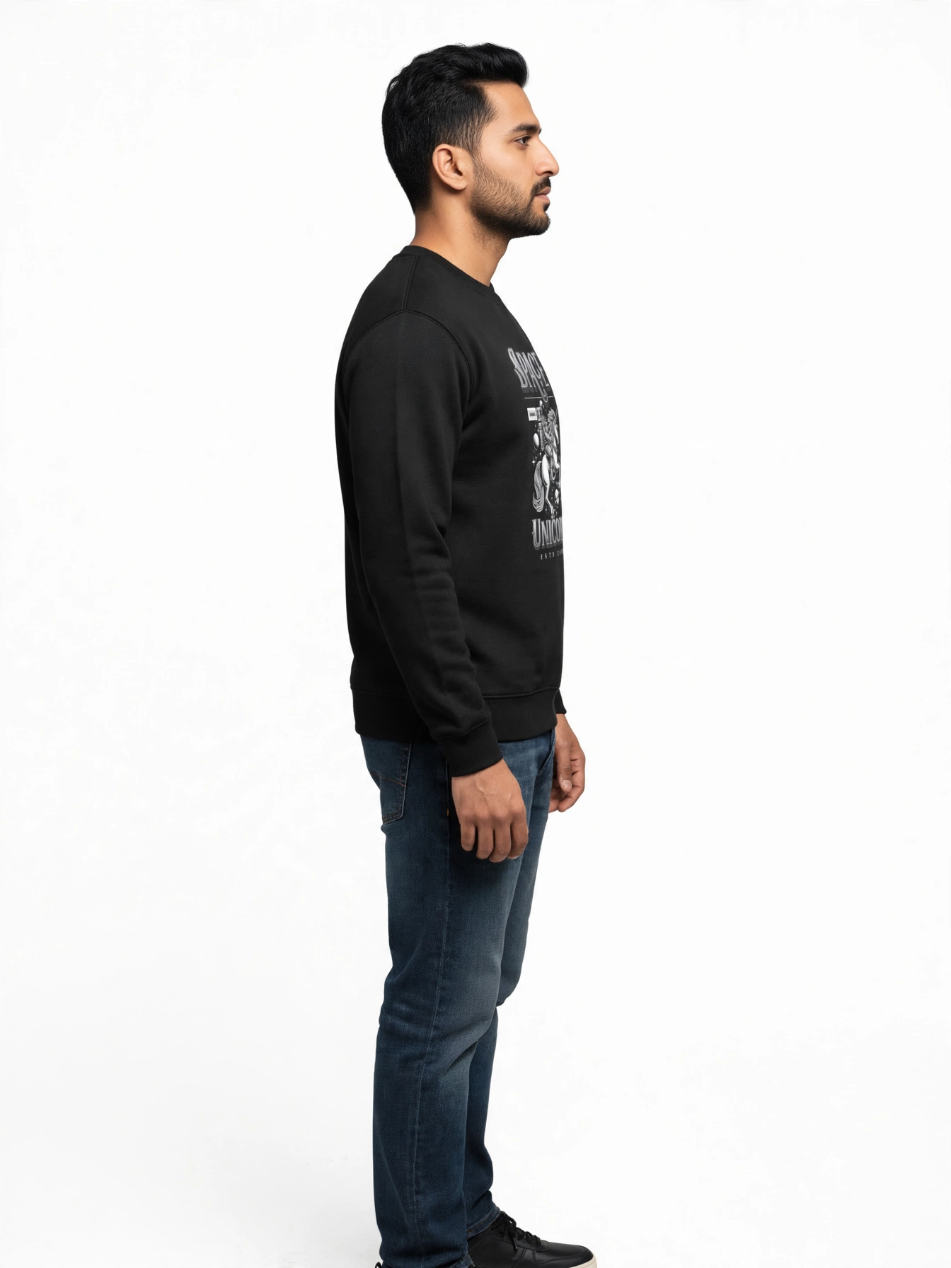 Space Unicorn Oversized Sweatshirt