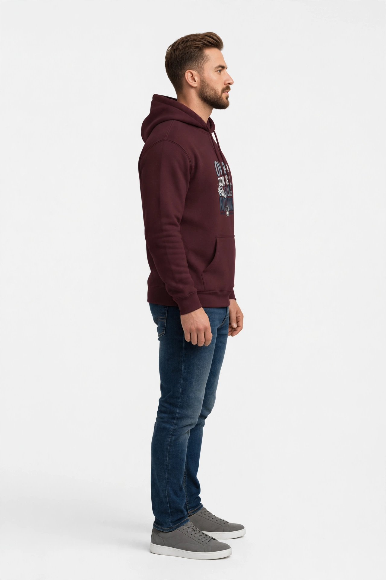 Over Thinking Solves Nothing Hoodies