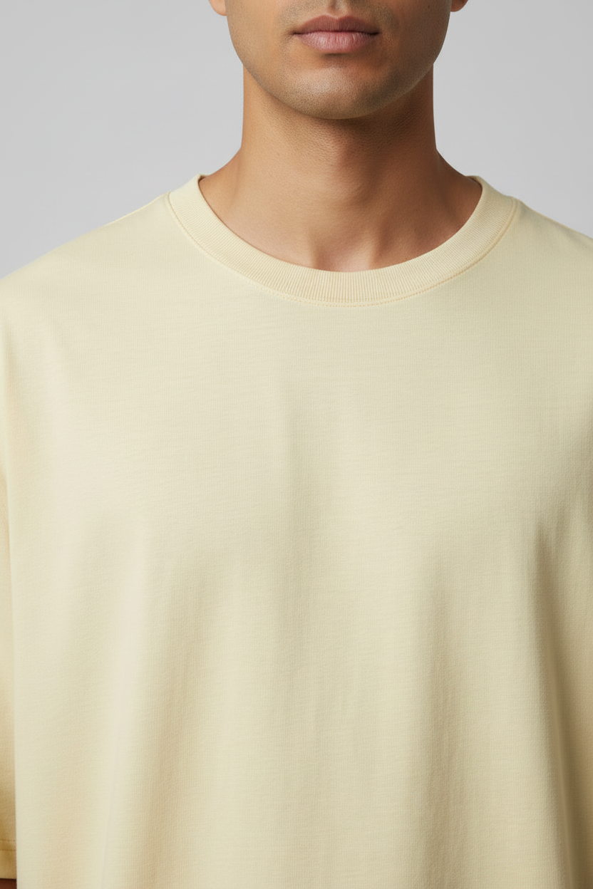 Close-up Detail – Butter Yellow
