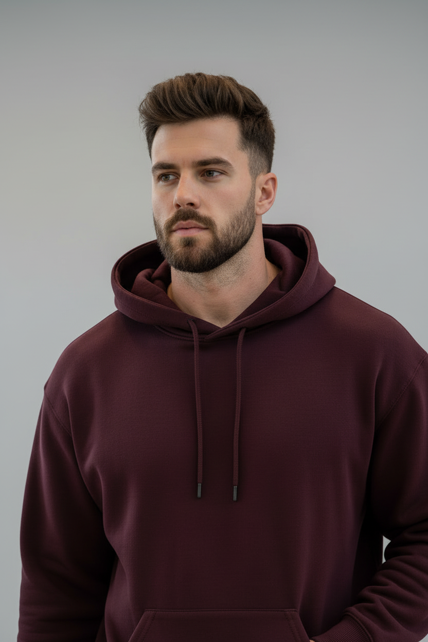 Close-up Detail Maroon