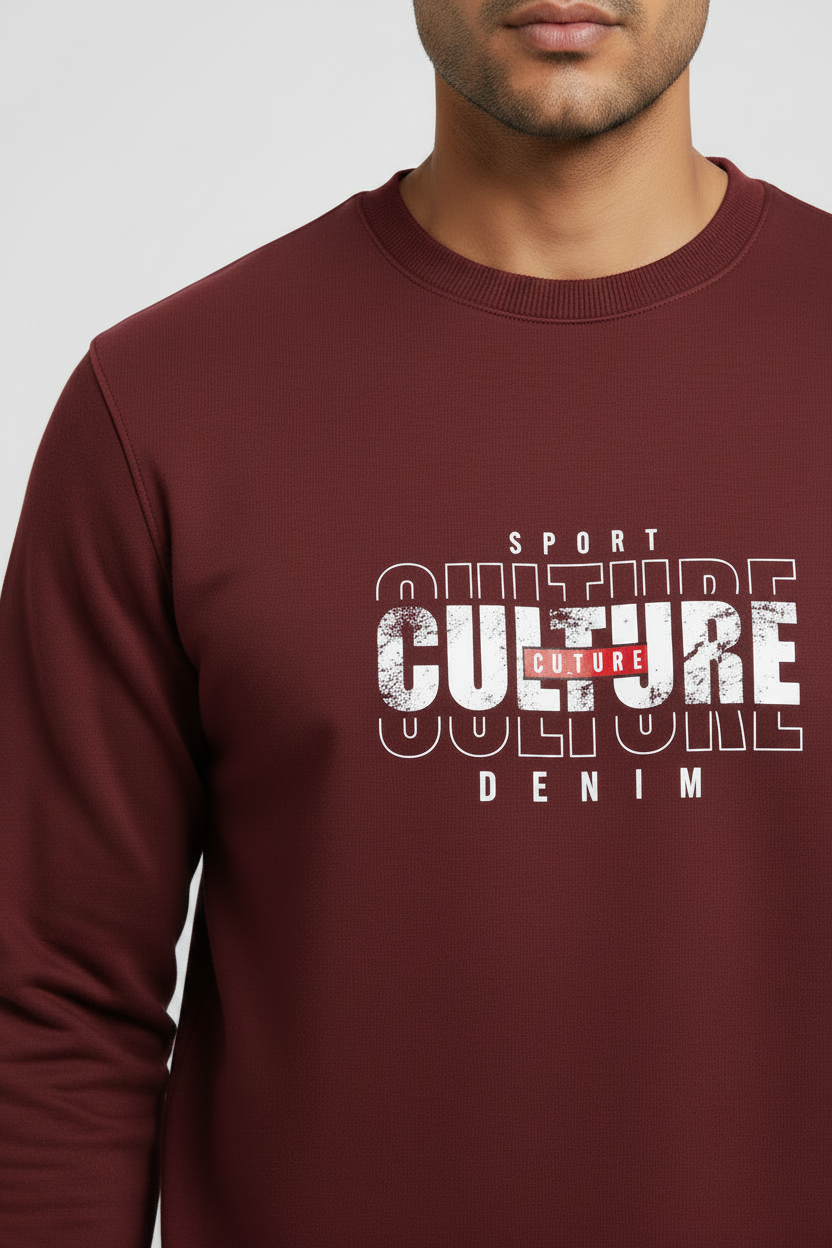 Close-up Detail Maroon