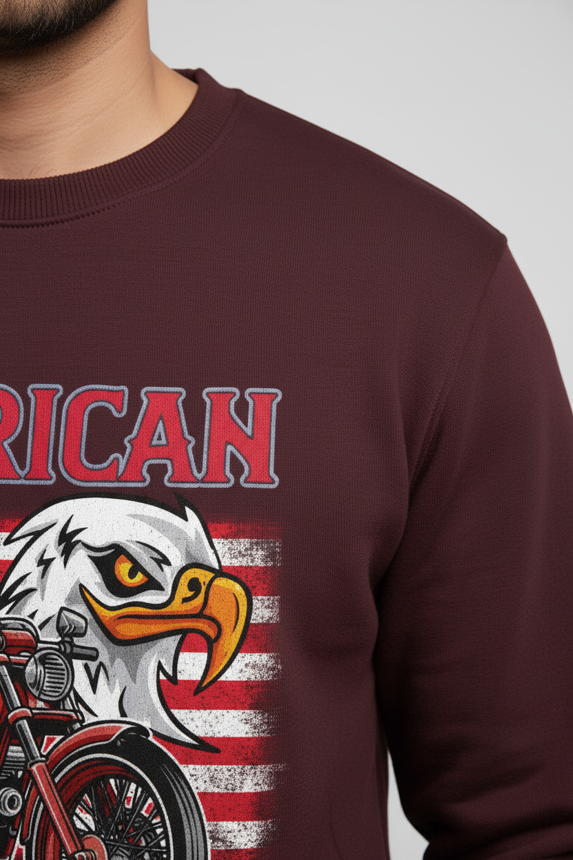 Close-up Detail Maroon