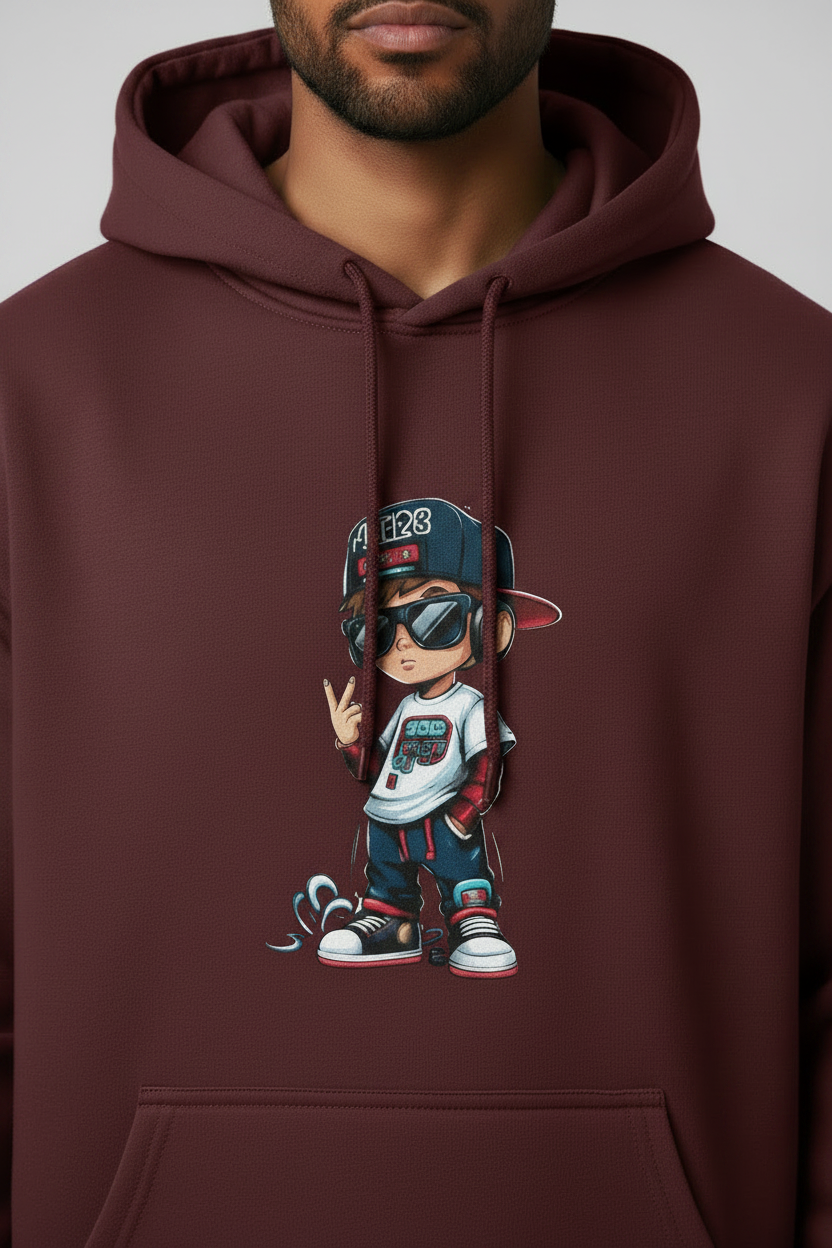 Close-up Detail Maroon