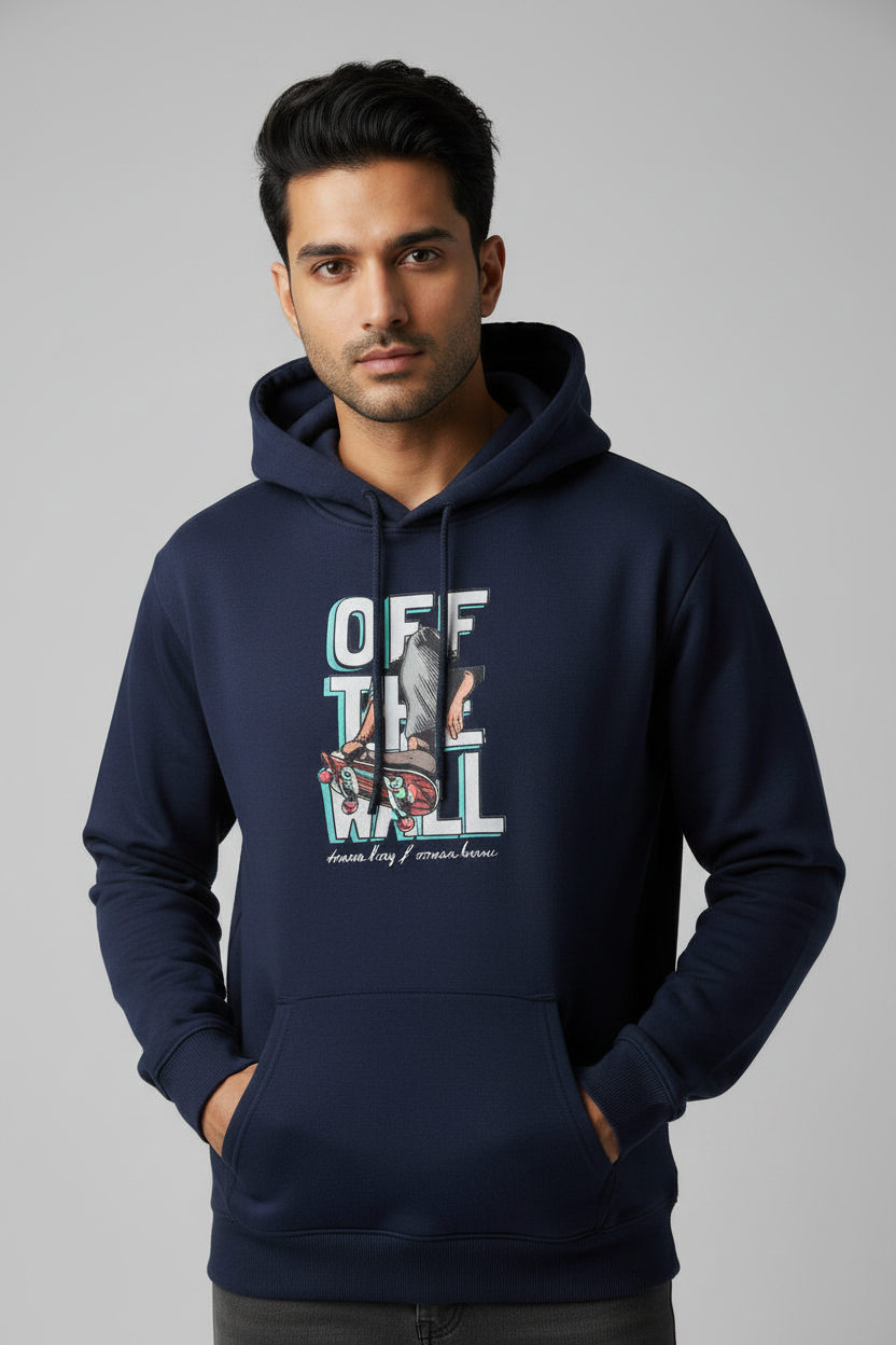 Close-up Detail - Navy Blue