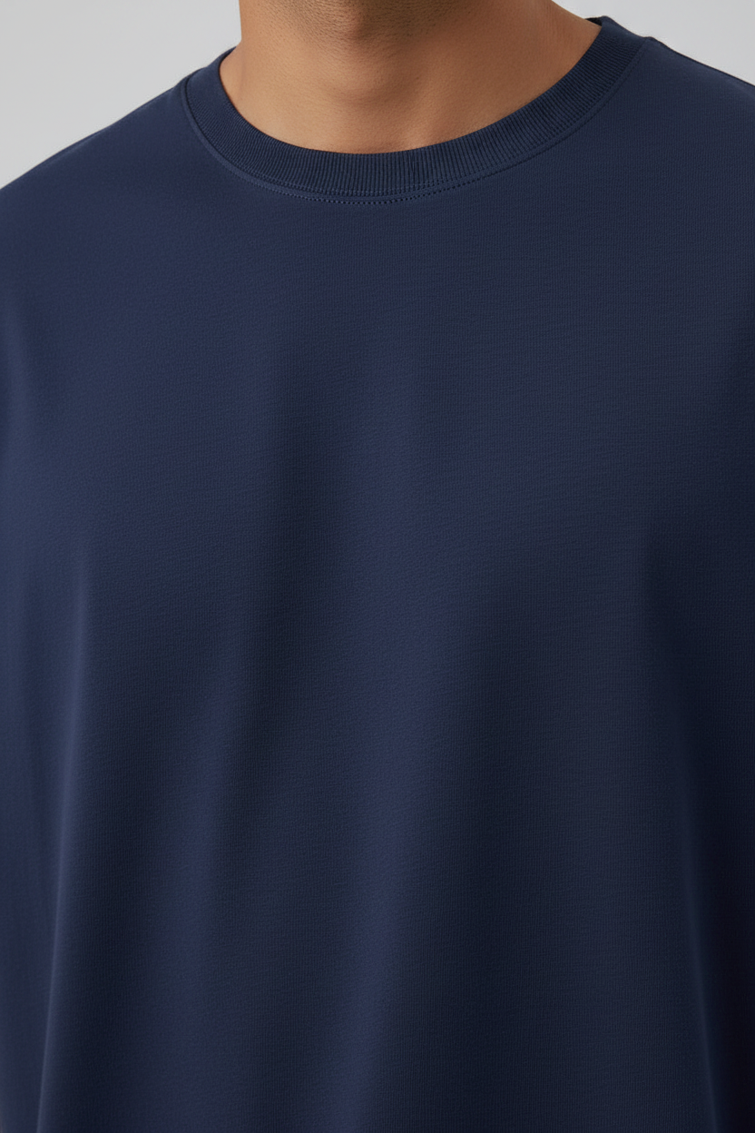 Close-up Detail – Navy Blue