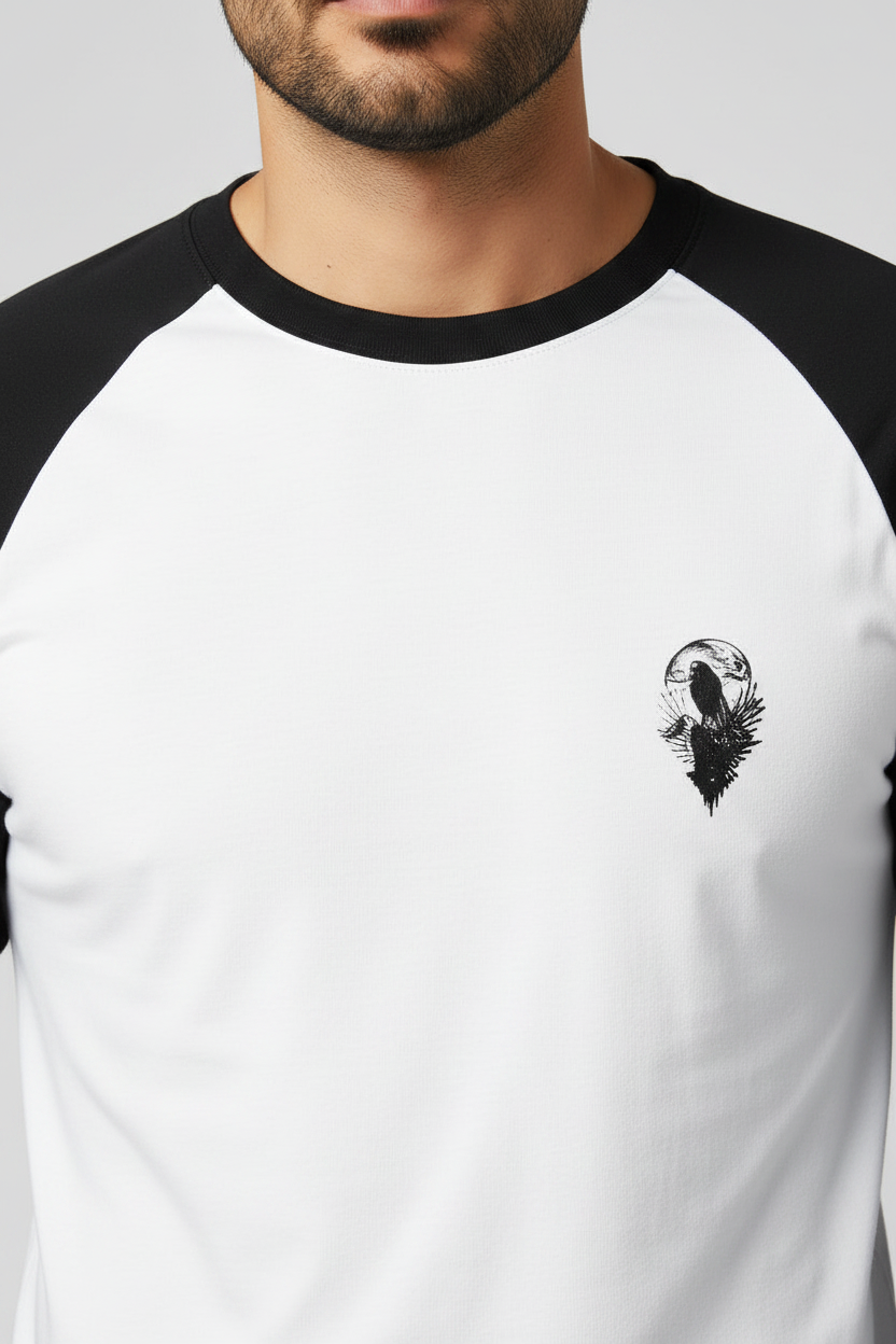 Close-up Detail - White/Black