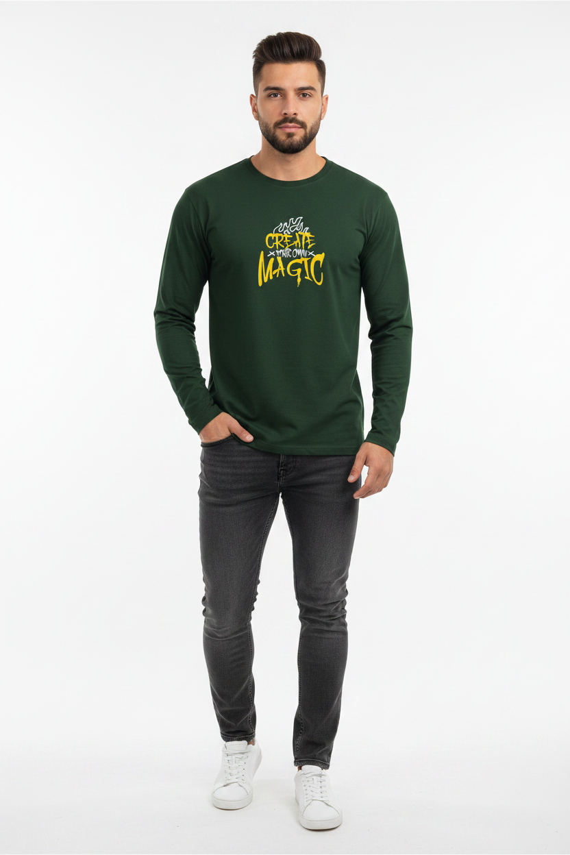 Create your Own Magic Full Sleeve T-Shirt