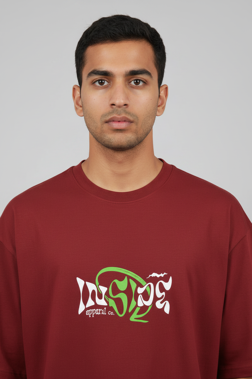 Inside Oversized Crewneck T-Shirt