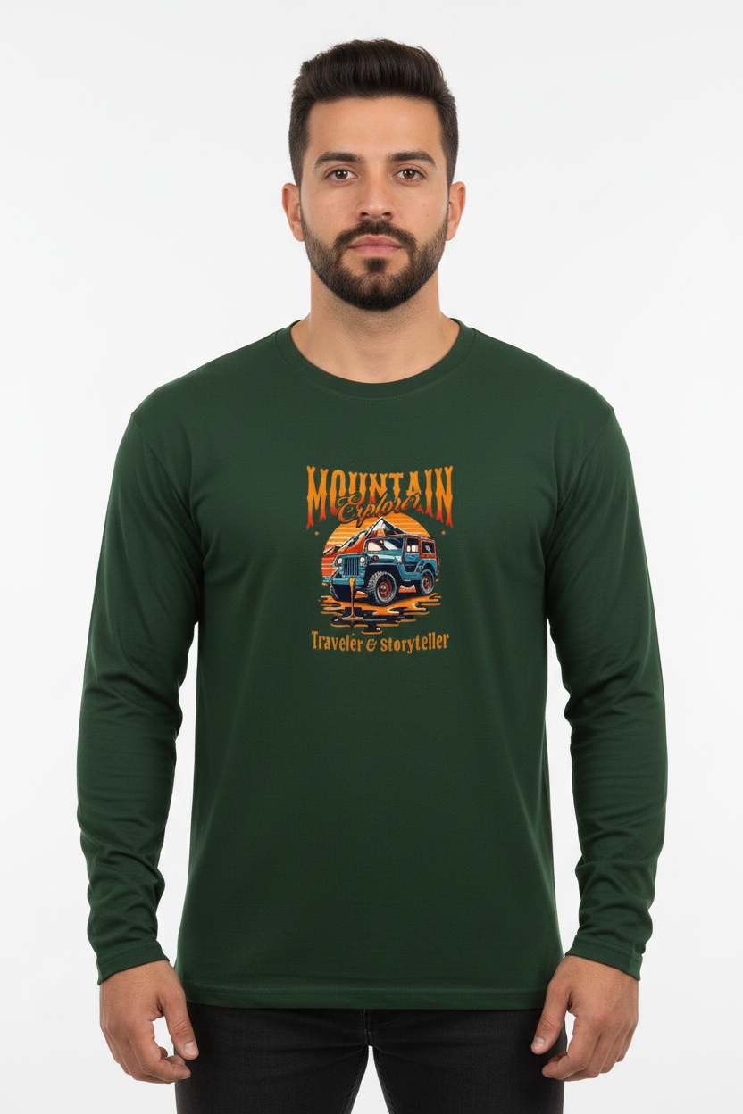 Mountain Climber Full Sleeve T-Shirt