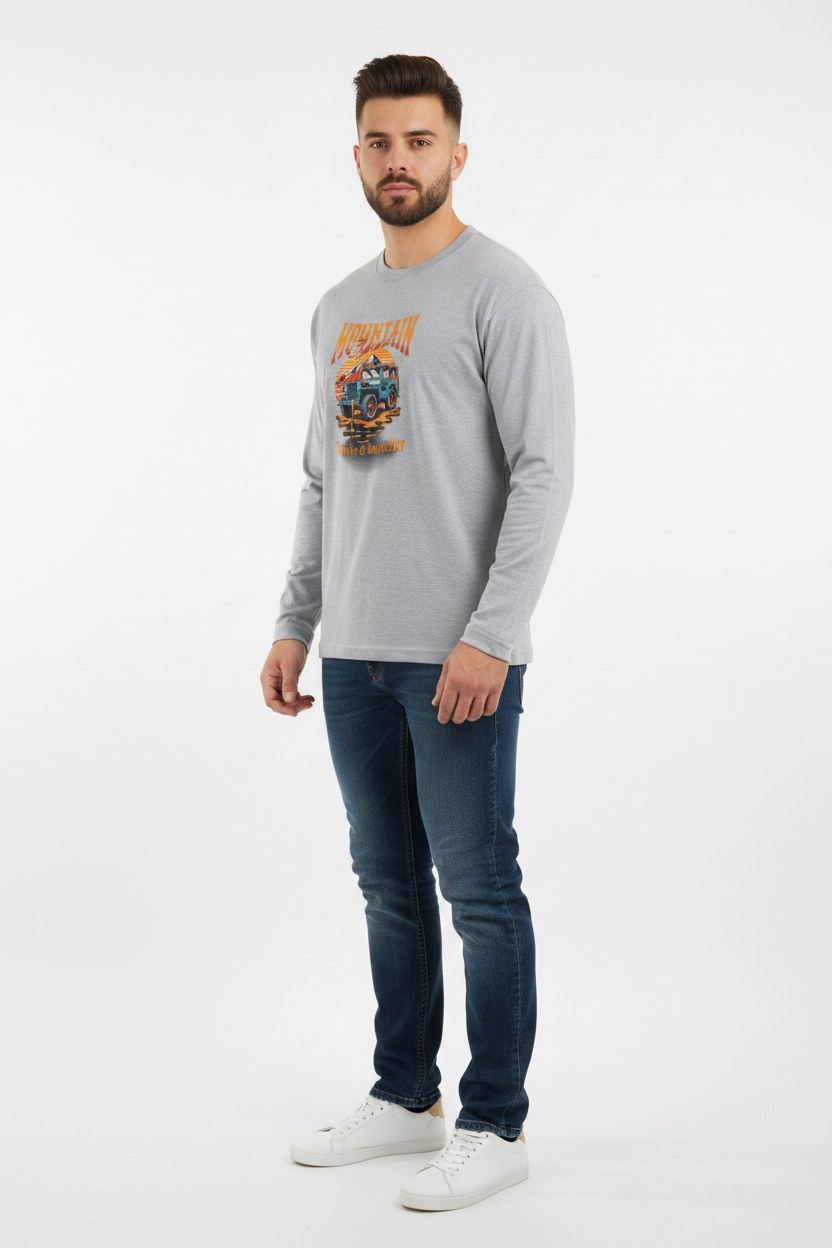 Mountain Climber Full Sleeve T-Shirt