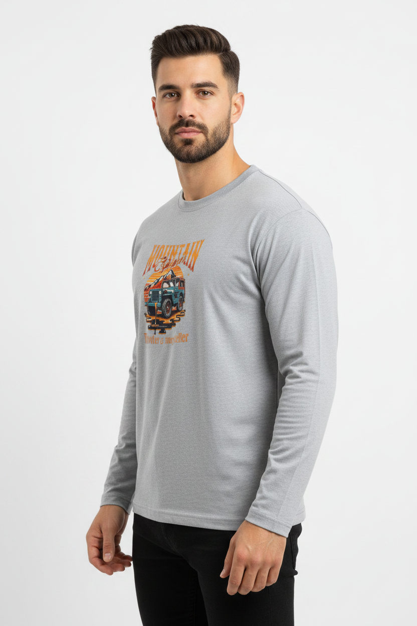 Mountain Climber Full Sleeve T-Shirt