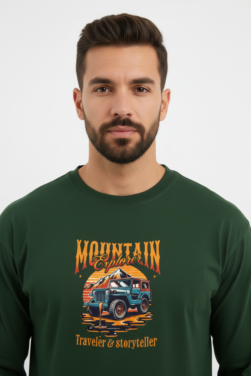 Mountain Climber Full Sleeve T-Shirt