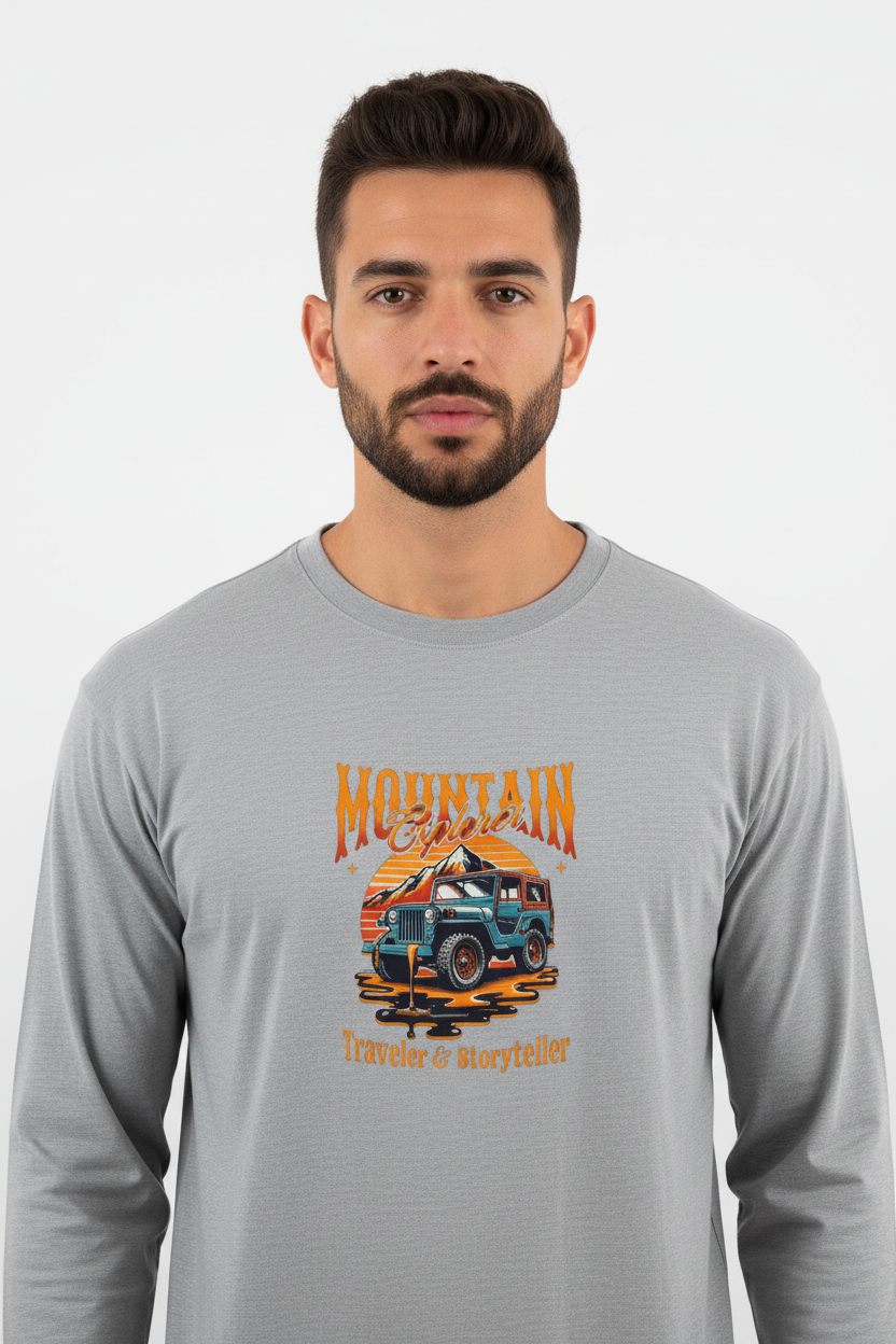 Mountain Climber Full Sleeve T-Shirt