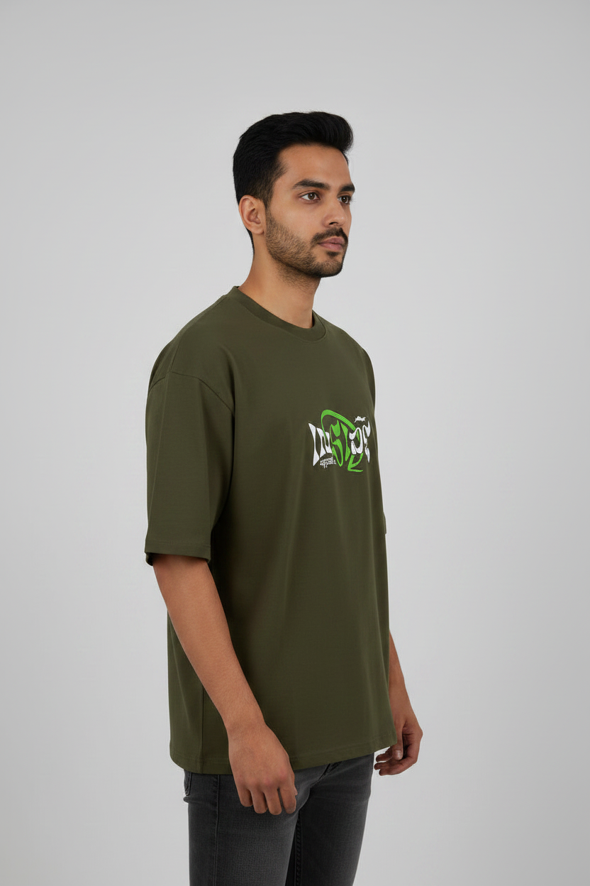 Inside Oversized Crewneck T-Shirt