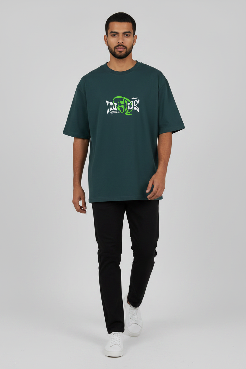 Inside Oversized Crewneck T-Shirt
