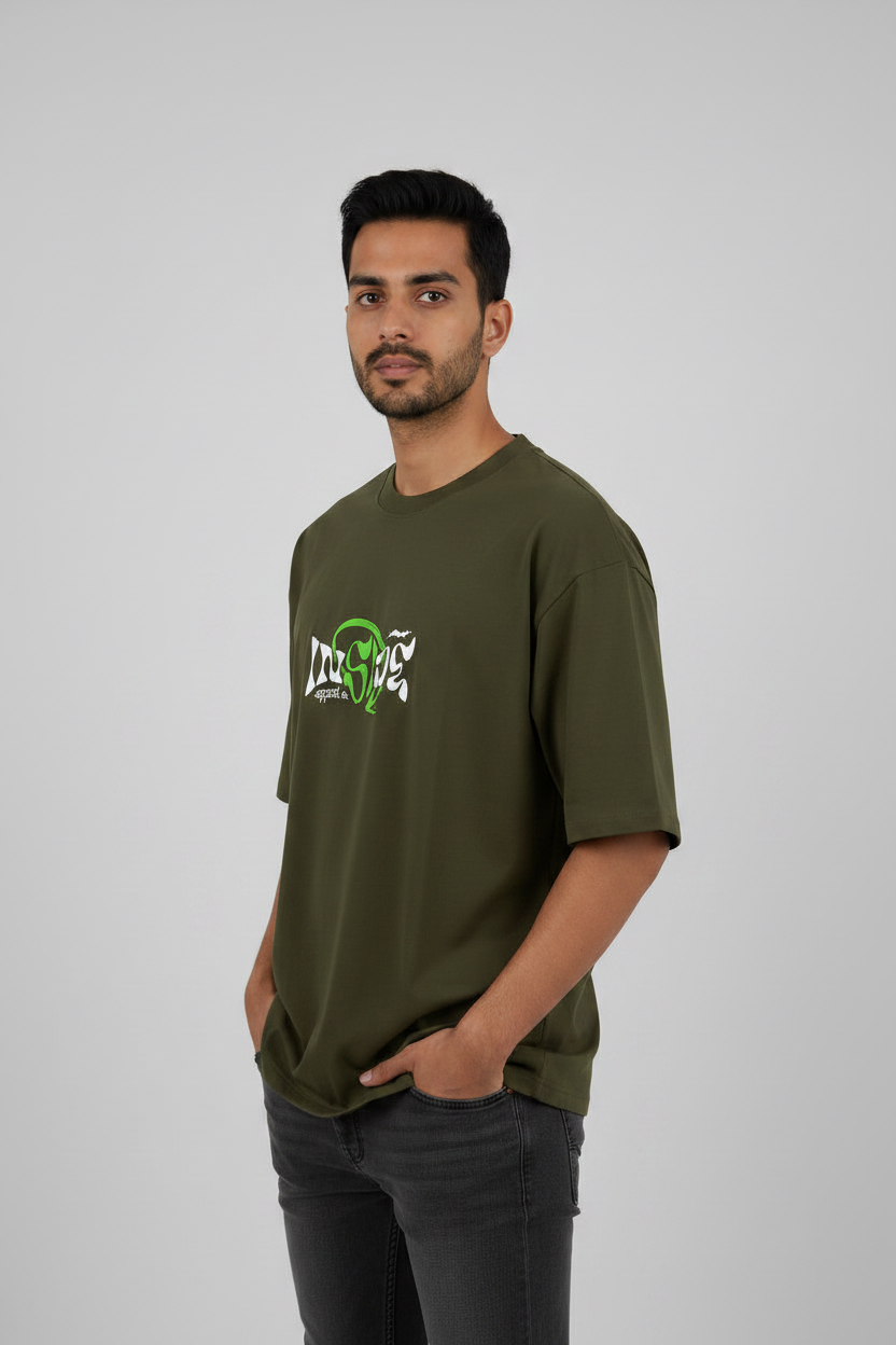 Inside Oversized Crewneck T-Shirt