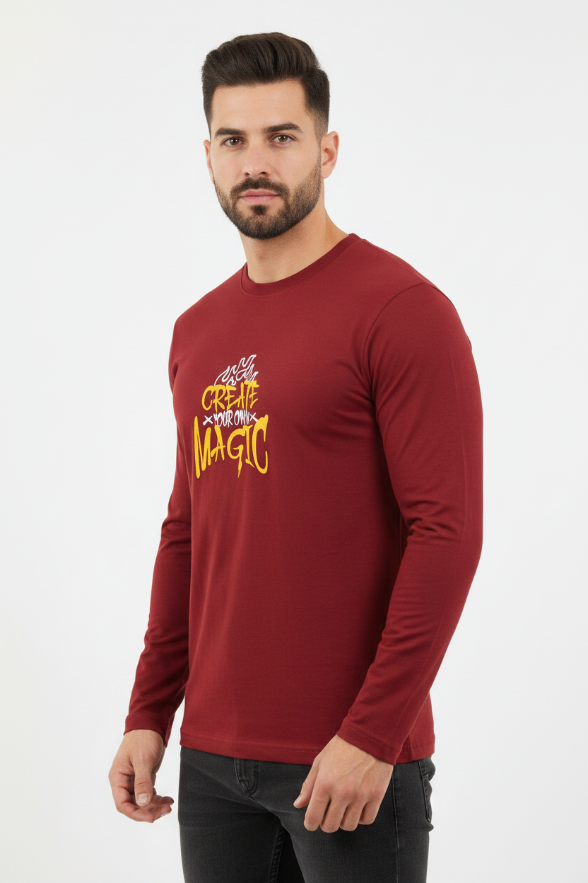 Create your Own Magic Full Sleeve T-Shirt