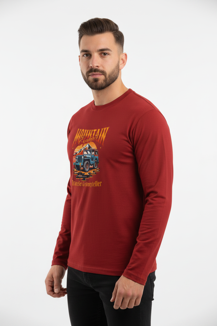 Mountain Climber Full Sleeve T-Shirt
