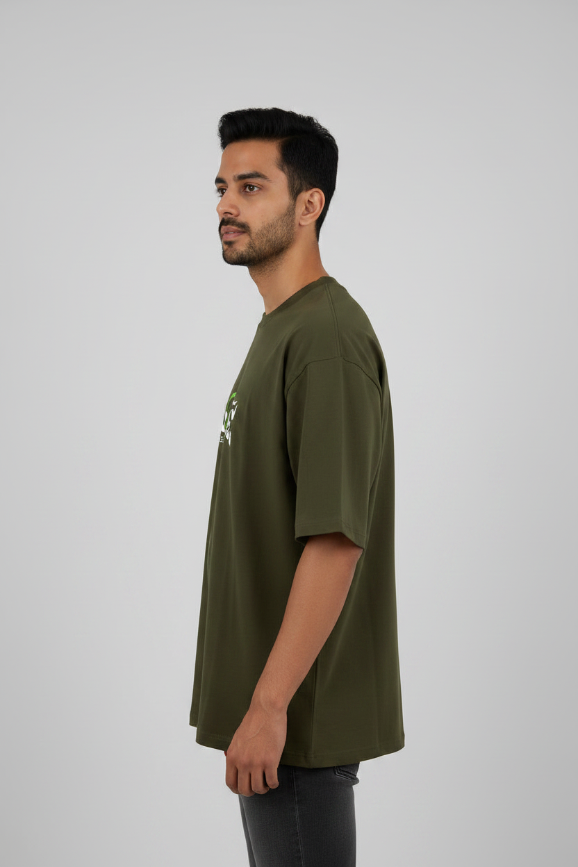 Inside Oversized Crewneck T-Shirt