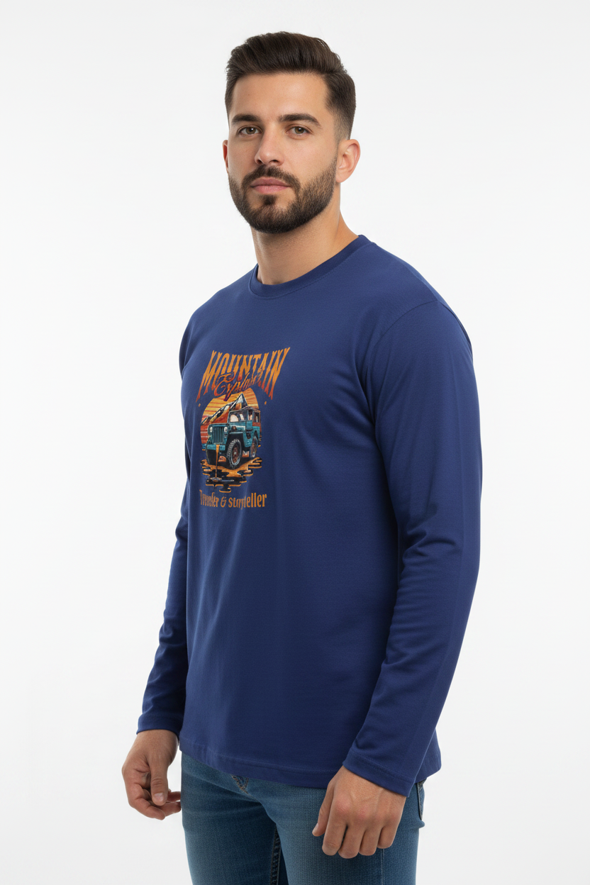 Mountain Climber Full Sleeve T-Shirt