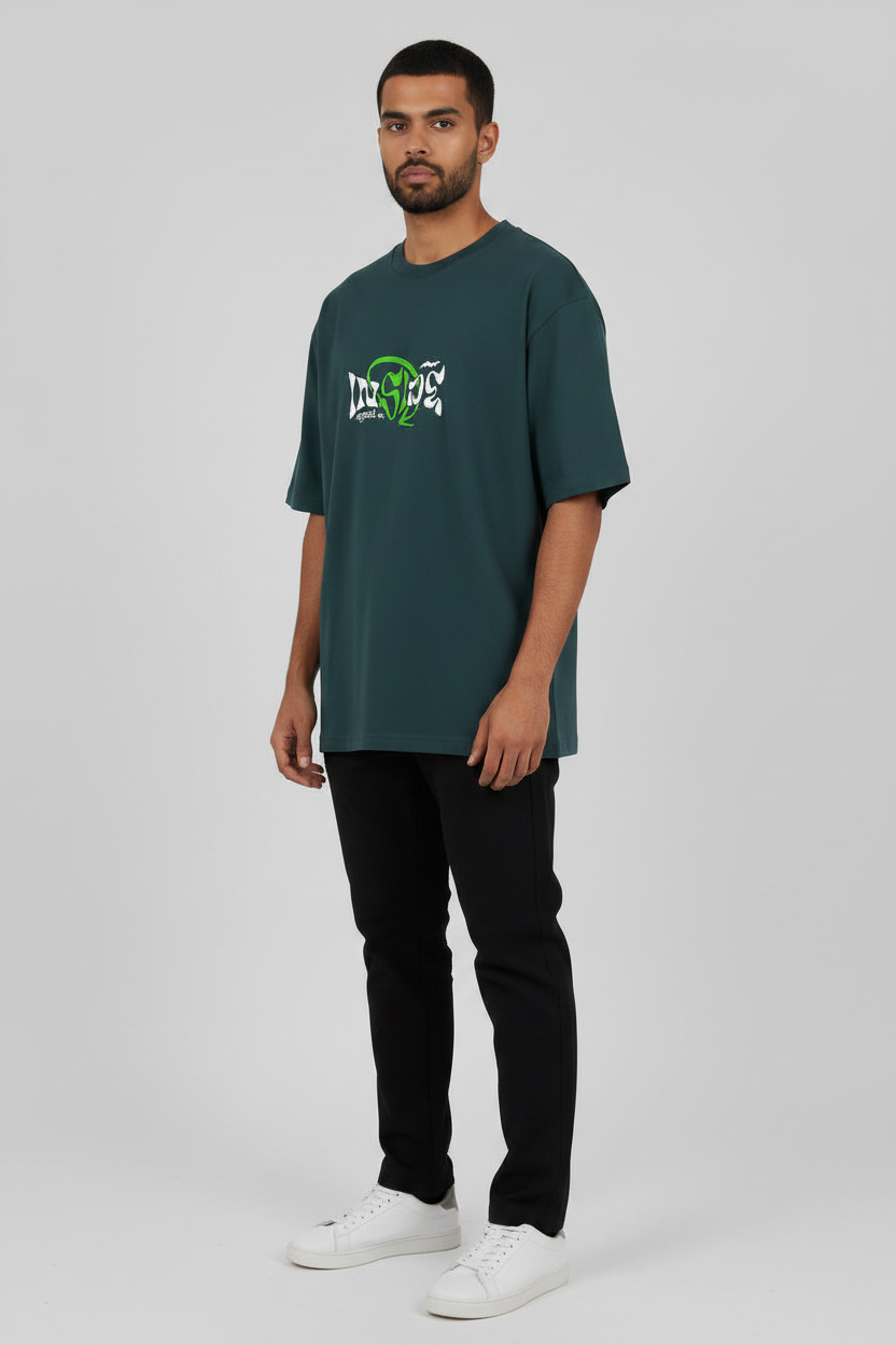 Inside Oversized Crewneck T-Shirt