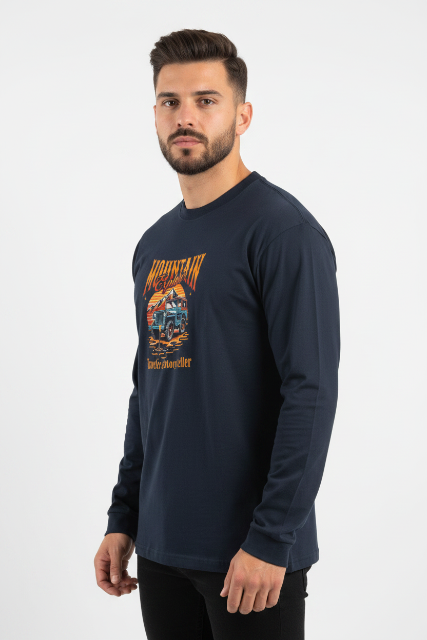 Mountain Climber Full Sleeve T-Shirt