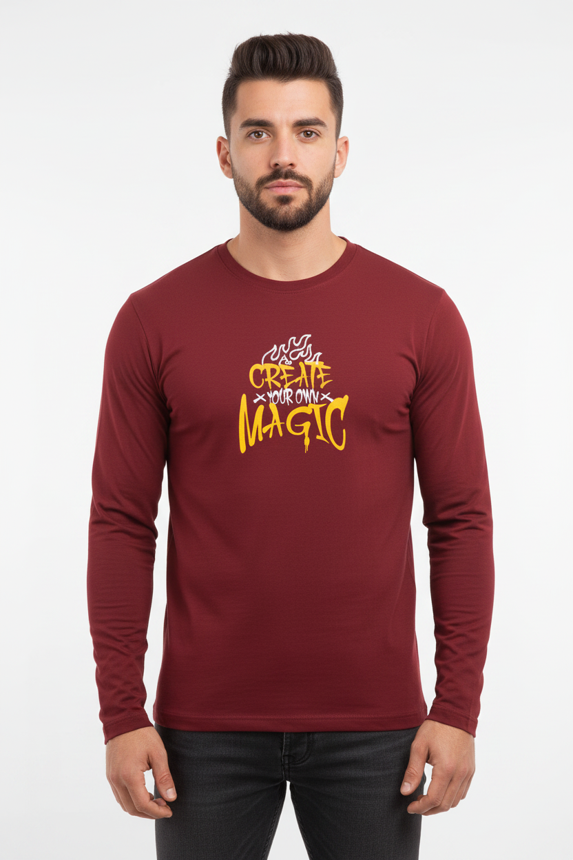 Create your Own Magic Full Sleeve T-Shirt