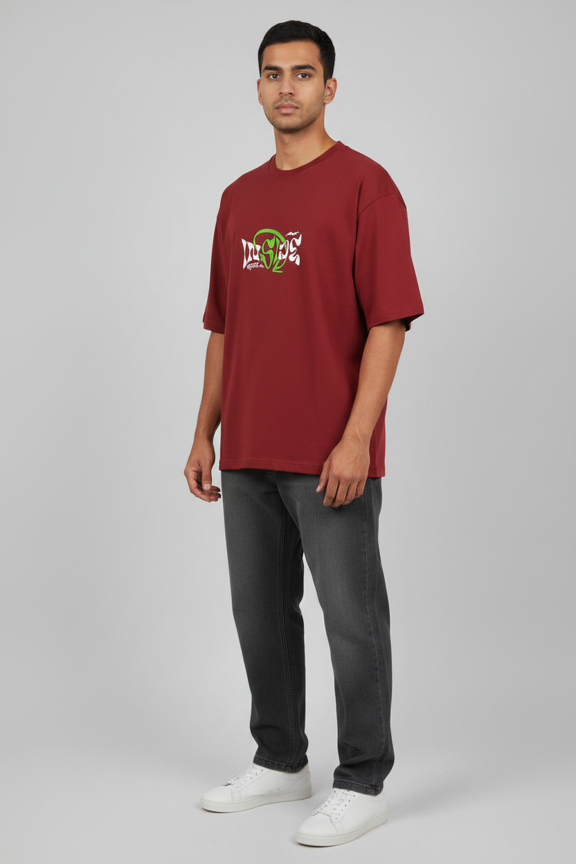 Inside Oversized Crewneck T-Shirt