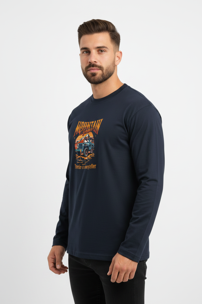 Mountain Climber Full Sleeve T-Shirt