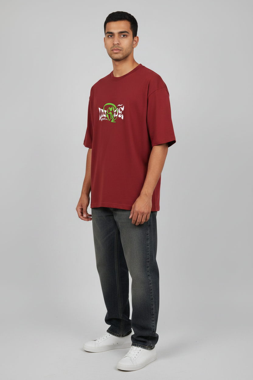 Inside Oversized Crewneck T-Shirt