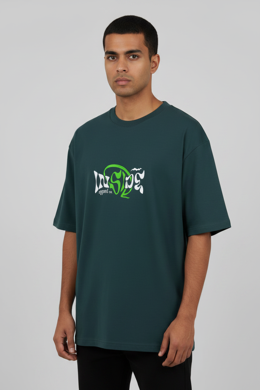 Inside Oversized Crewneck T-Shirt