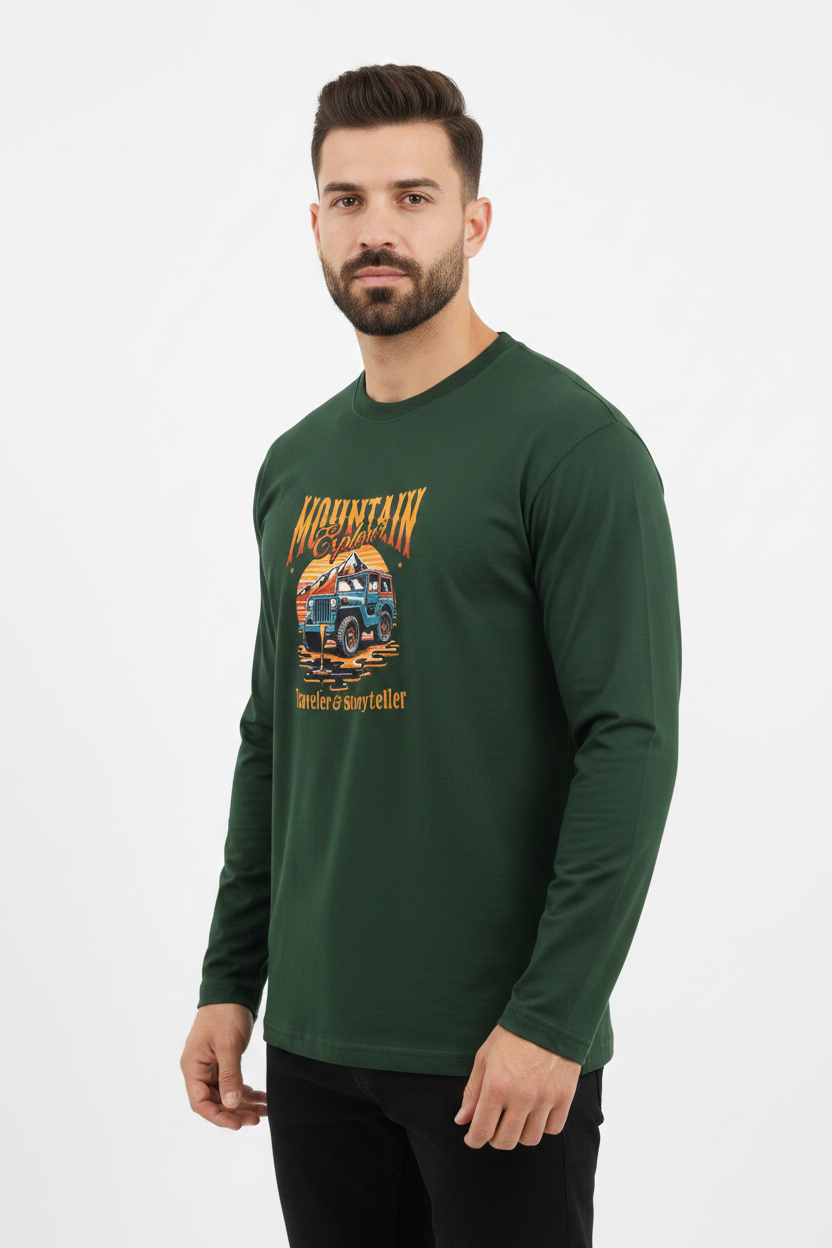 Mountain Climber Full Sleeve T-Shirt