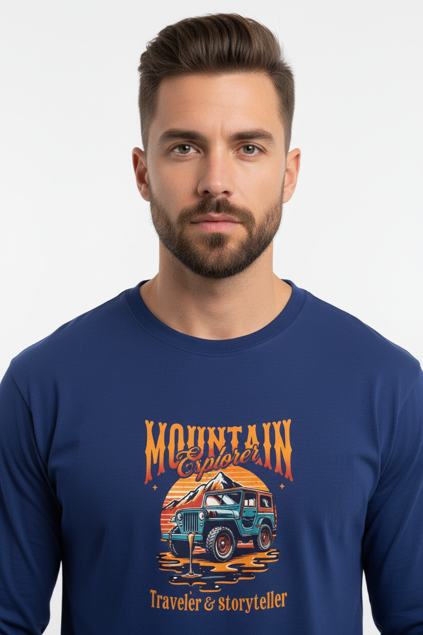 Mountain Climber Full Sleeve T-Shirt