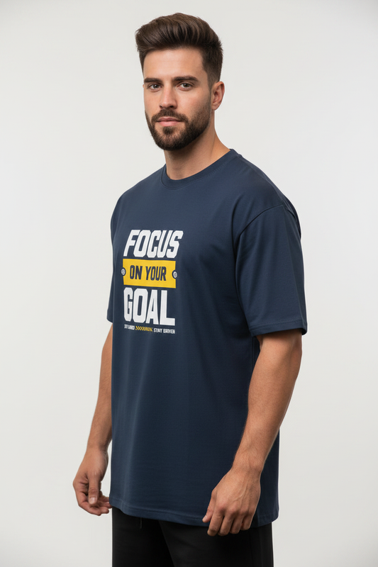Focus On Your Goal Oversized T-Shirt