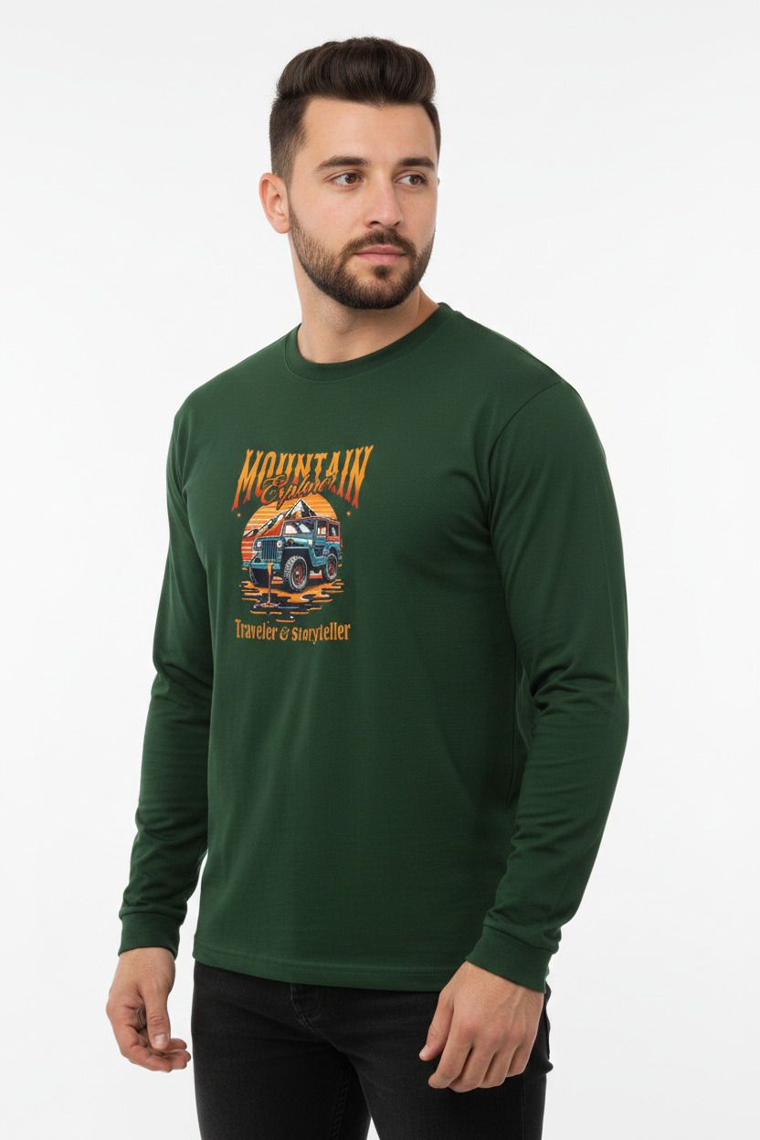 Mountain Climber Full Sleeve T-Shirt