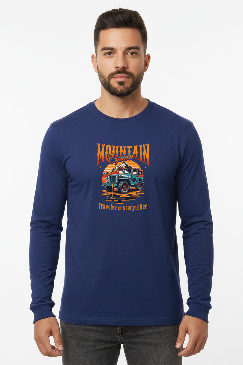 Mountain Climber Full Sleeve T-Shirt