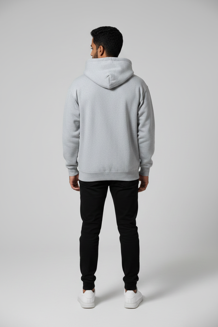 Grey Back View