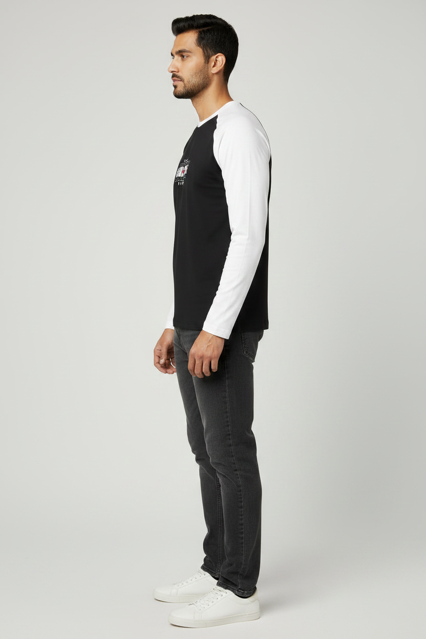Left Side - Black/White