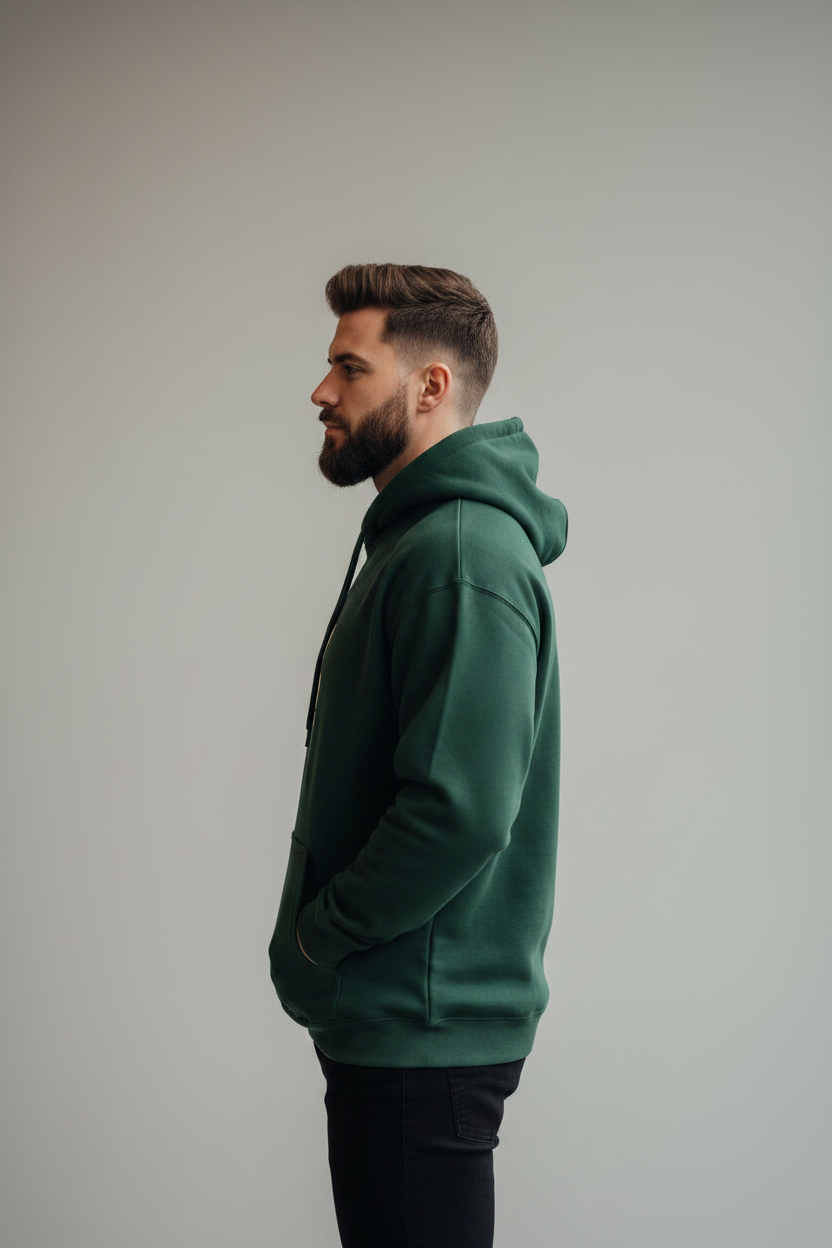 Left Side Bottle Green