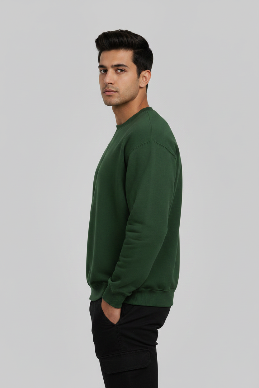 Left Side Bottle Green