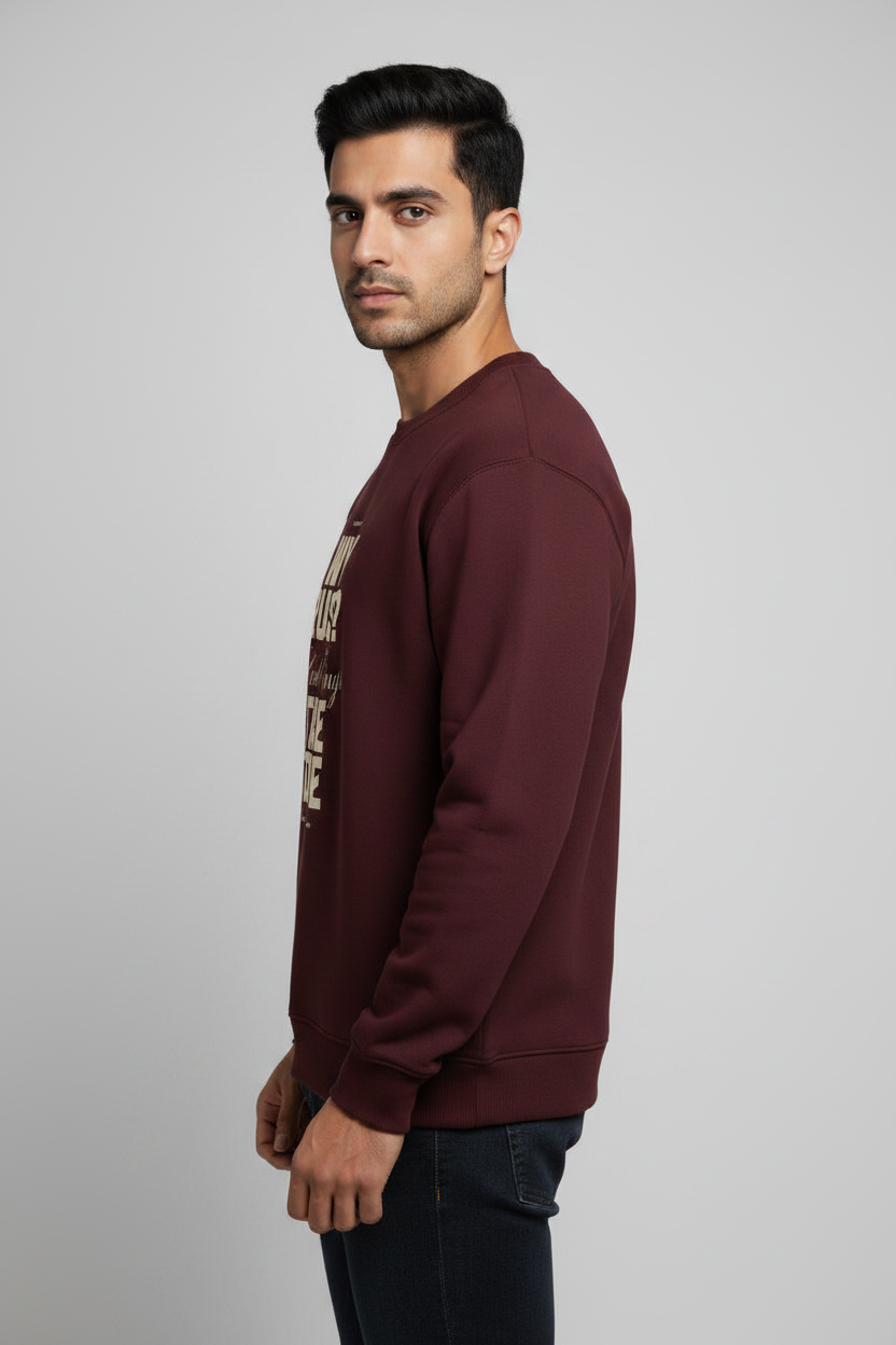Left Side Burgundy