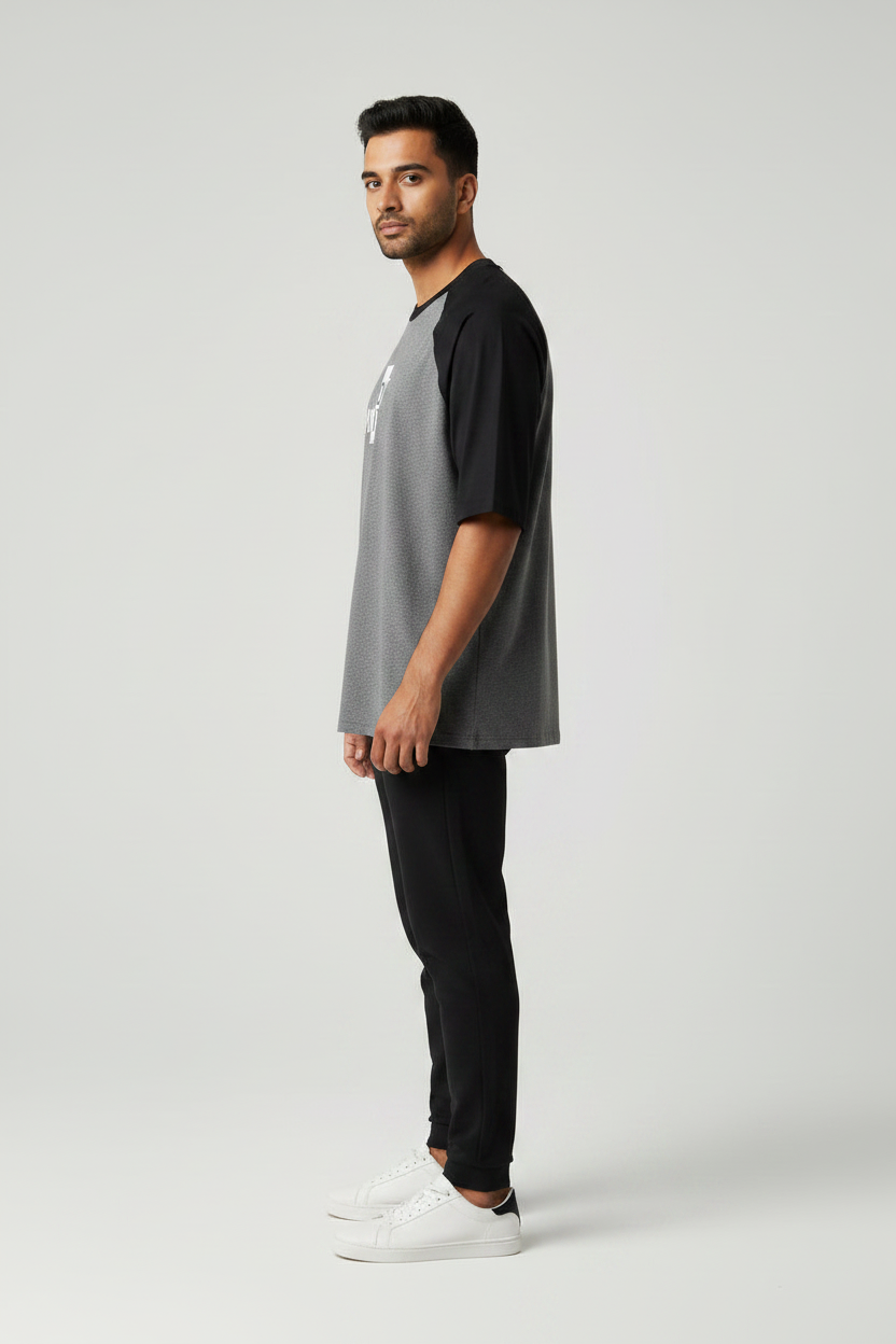 Left Side - Grey/Black
