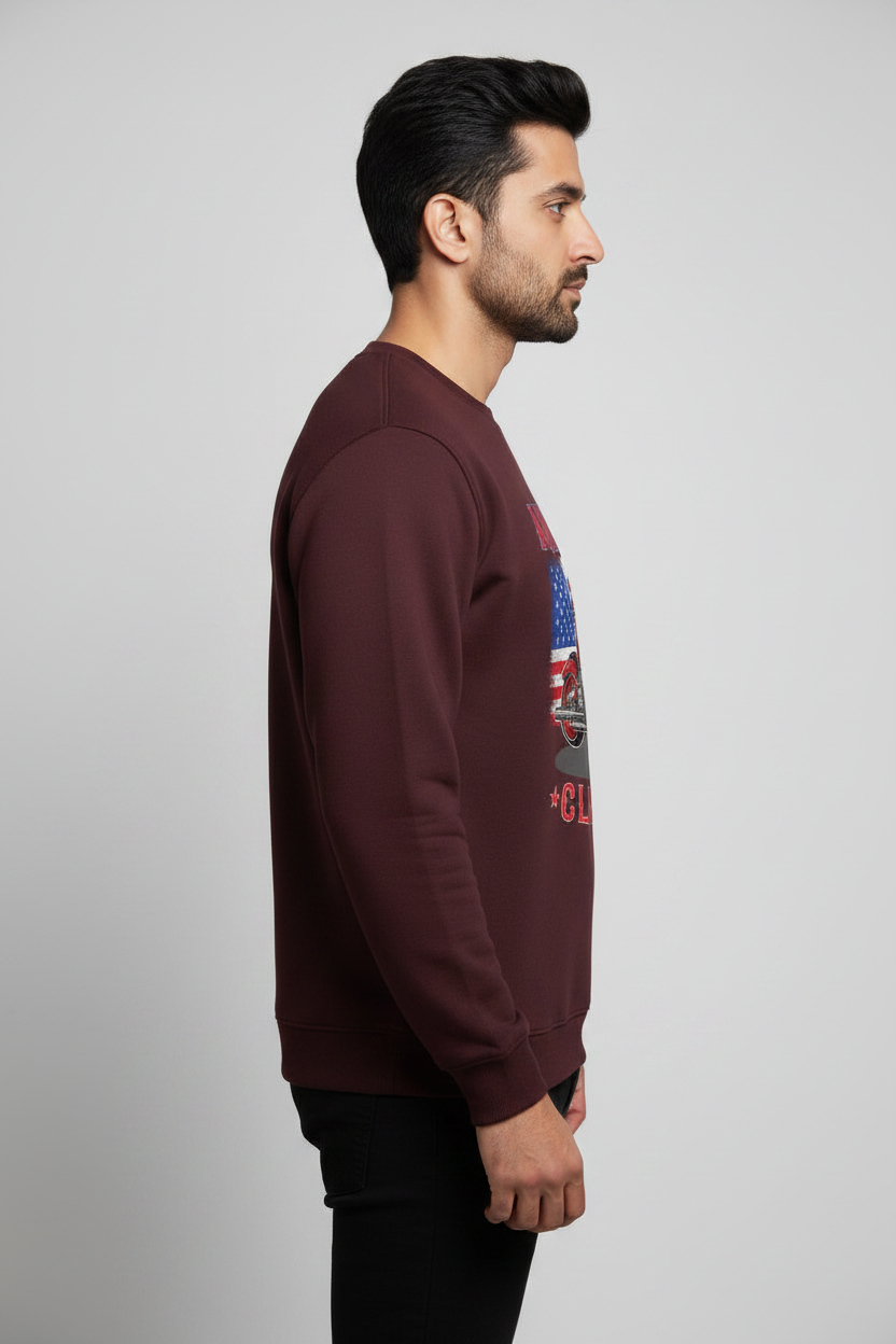 Left Side Maroon