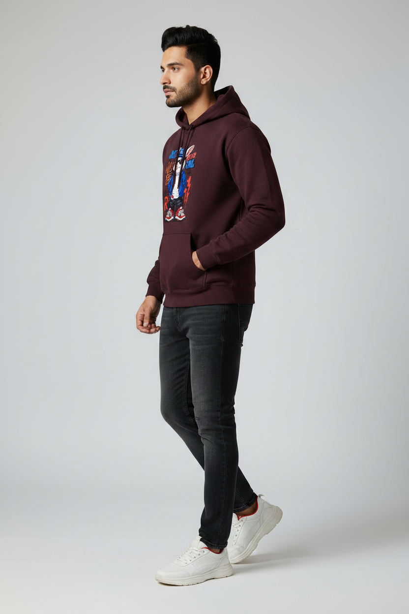 Left Side - Maroon
