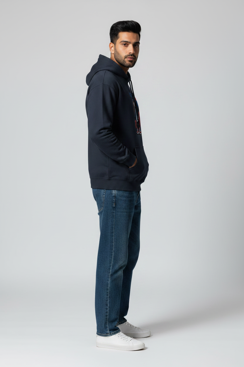 Left Side - Navy Blue