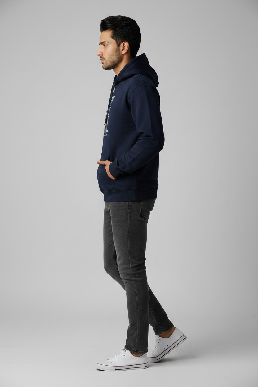 Left Side - Navy Blue